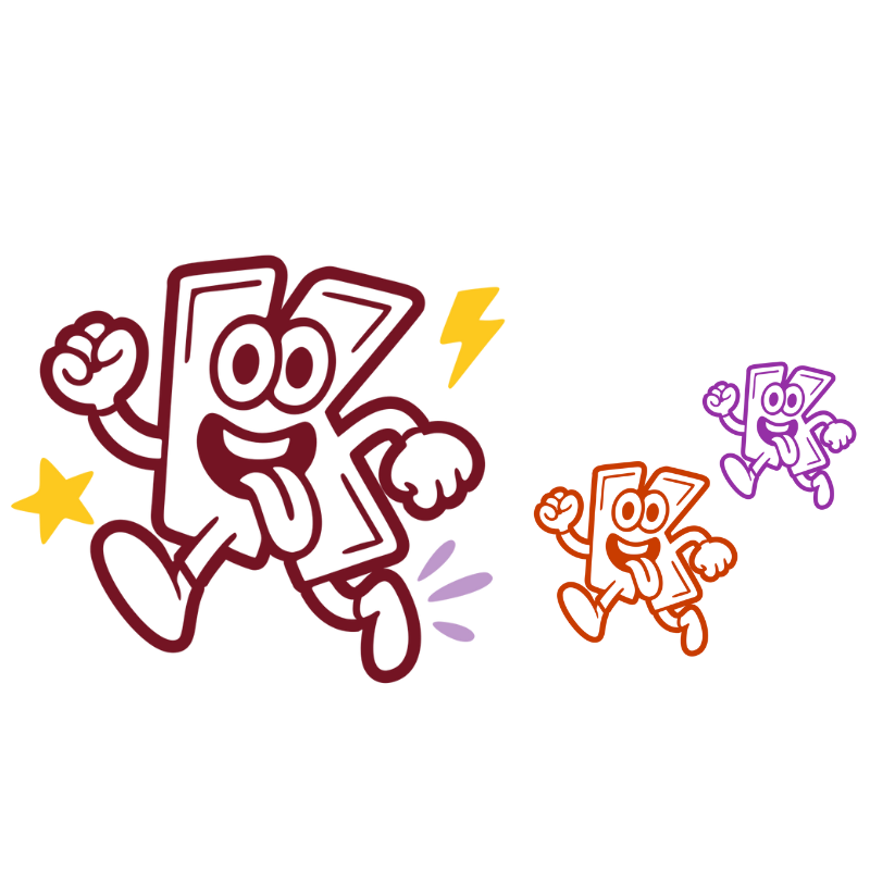 Kleurrijk & Knetter karakters